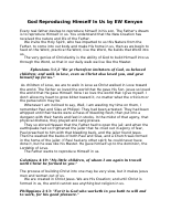 God Reproducing Himself In Us by EW Kenyon.doc
